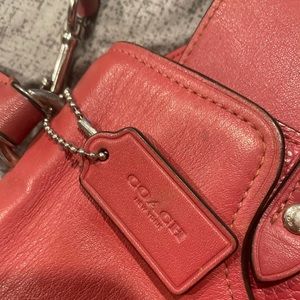 Coach Blake flap carryall purse